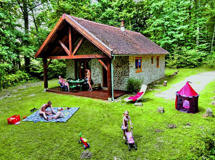 FKK-Urlaub Creuse Nature Limousin Frankreich - Chalet ECO