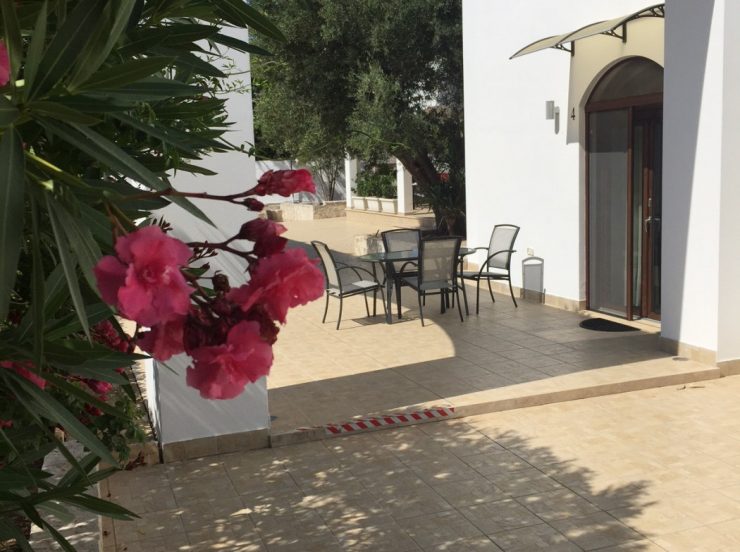 FKK-Urlaub Grottamiranda Apulien Italien - Terrasse