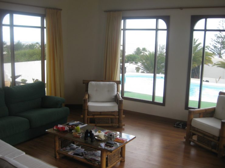 FKK-Urlaub Villa Blanca Charco del Palo Lanzarote - großes Appartement