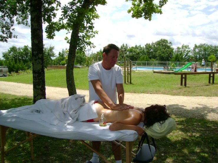 FKK-Urlaub Domaine Laborde Perigord Frankreich - Massage