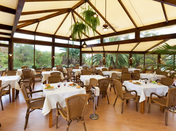 FKK-Urlaub Teneriffa Kanaren Hotel Parque Vacacional Eden - Restaurant