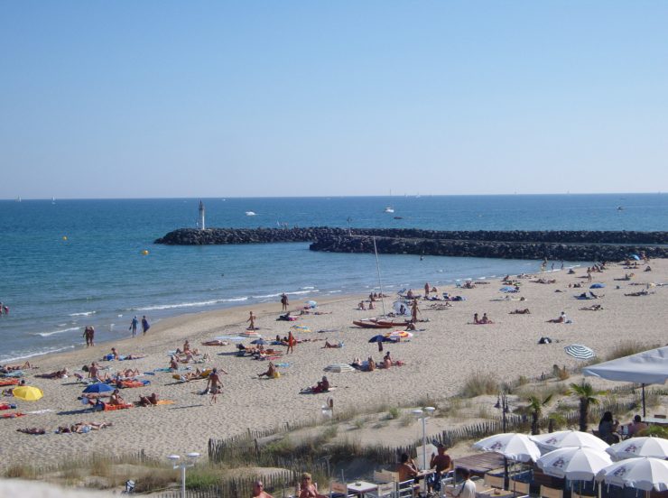 FKK-Urlaub Cap d'Agde Mittelmeer Frankreich - Strand