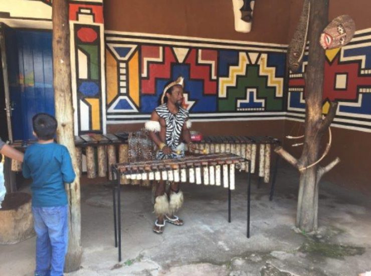 Südafrika Rundreise mit FKK-Zwischenstopps - Kulturdorf Lesedi
