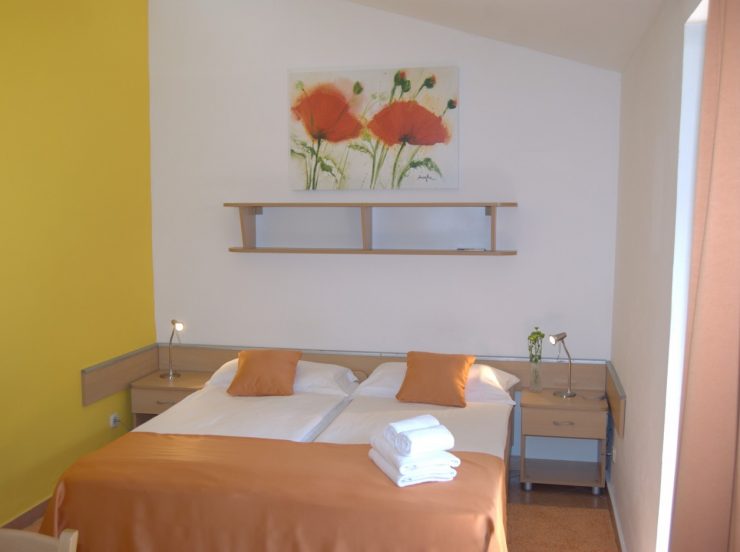 FKK-Urlaub Valalta Rovinj Kroatien - Bungalow VA - Schlafzimmer