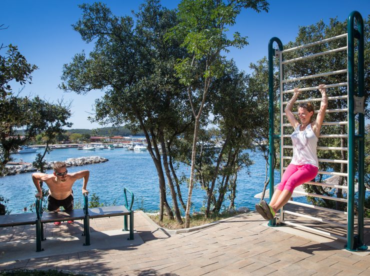 FKK-Urlaub Valalta Rovinj Kroatien - Fitness und Sport